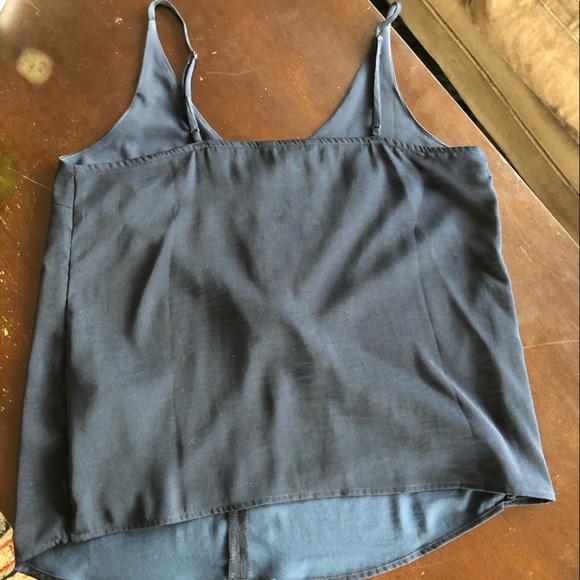 Banana Republic silky navy blue camisole - Picture 2 of 4